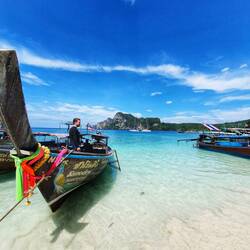 Am Monkey Beach. Schöner Strand