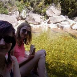 Angekommen an Cleopatras Pool