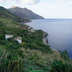Blick zurück zum Nord-Eingang - der Wendepunkt unserer Wanderung