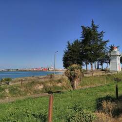 Timaru bei gutem Wetter