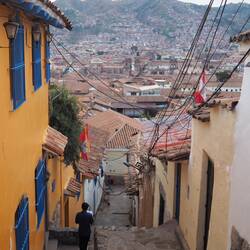 Ausblick auf Cusco