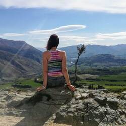 Blick Richtung Queenstown