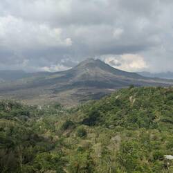 Blick auf Mount Batur