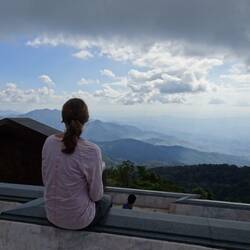 Ausblick von der Plattform der Königspagode