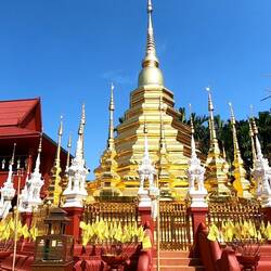 Chedi im Wat Phantao