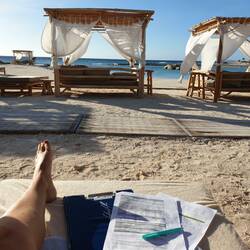 Mein heutiges Büro...