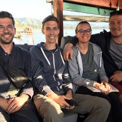 Gruppenbild mit den "Schluchtis" 😝