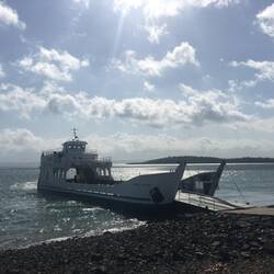 The barge/ferry