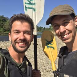 Selfie vor dem Kayaking...