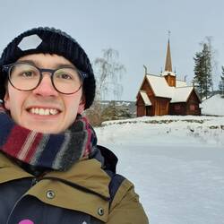 Very excited to see a Stave Church