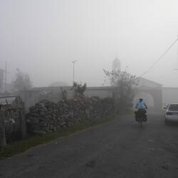 Cold and foggy start in the morning