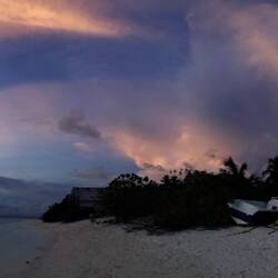 Die Sonnenuntergänge sind jeden Tag sehr unterschiedlich 😊