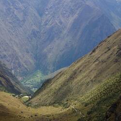 Aussicht Dead Woman's Pass