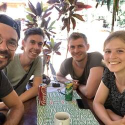 Gruppenselfie bei der Pause 😊