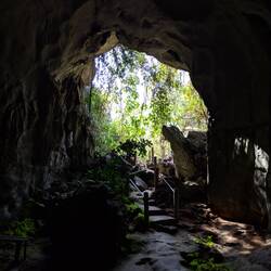 Der Eingang zur Höhle