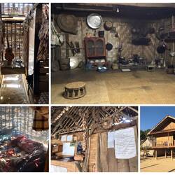 Der Homestay (Schlafhütte, Essraum+Küche)