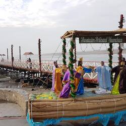 Die 3 Könige bringen Bier, Fleisch und n Grill