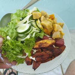 Lunch = warm eten