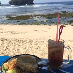Frühstück am Strand