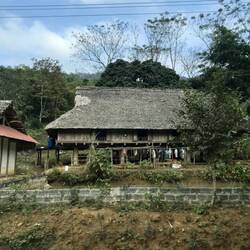 Ein typisches Haus in Vietnam