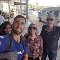 Arrivée matinale pour Maryline et Benoît !