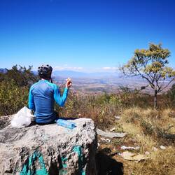 Lunch stop: dry bread again