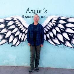 Chris is hoping that he will be able to get through the Pearly Gates!