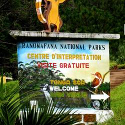Eingang zum NP Ranomafana
