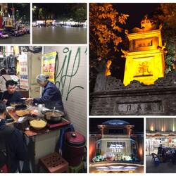 In den Straßen bei Nacht...