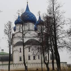 The most famous church in Suzdal
