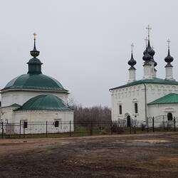 They often built summer and winter churches