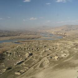 Diese Ruinen gehörten auch zu Uplistikhe, auch wenn diese nicht in Fels gehauen waren