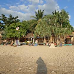 The scene of our lantern launch