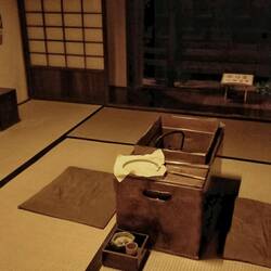 Ein Wohnzimmer in der Edo-Zeit