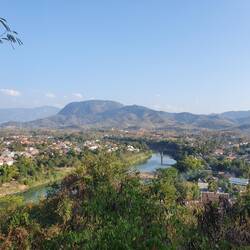 Ausblick auf Luang Prabang
