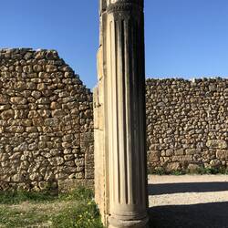 Fluted column