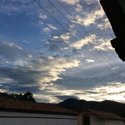 The sky