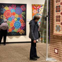 Quilt Museum ... I love the quilt mom is checking out — Golden, CO.