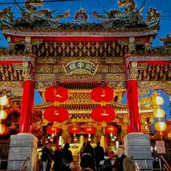 Ein chinesischer Tempel