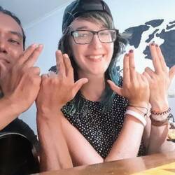 Na, wer kanns lesen? 😋 Bye Bye Brother from another mother ❤️🙏