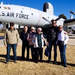 Making family memories in front of a Lockheed EC-121T "Warning Star" — Peterson AFB, COS, CO.