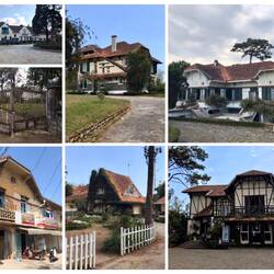 Die (verbliebenen) französischen Kolonialherrenhäuser