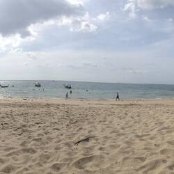 Pano on Beautiful Beach