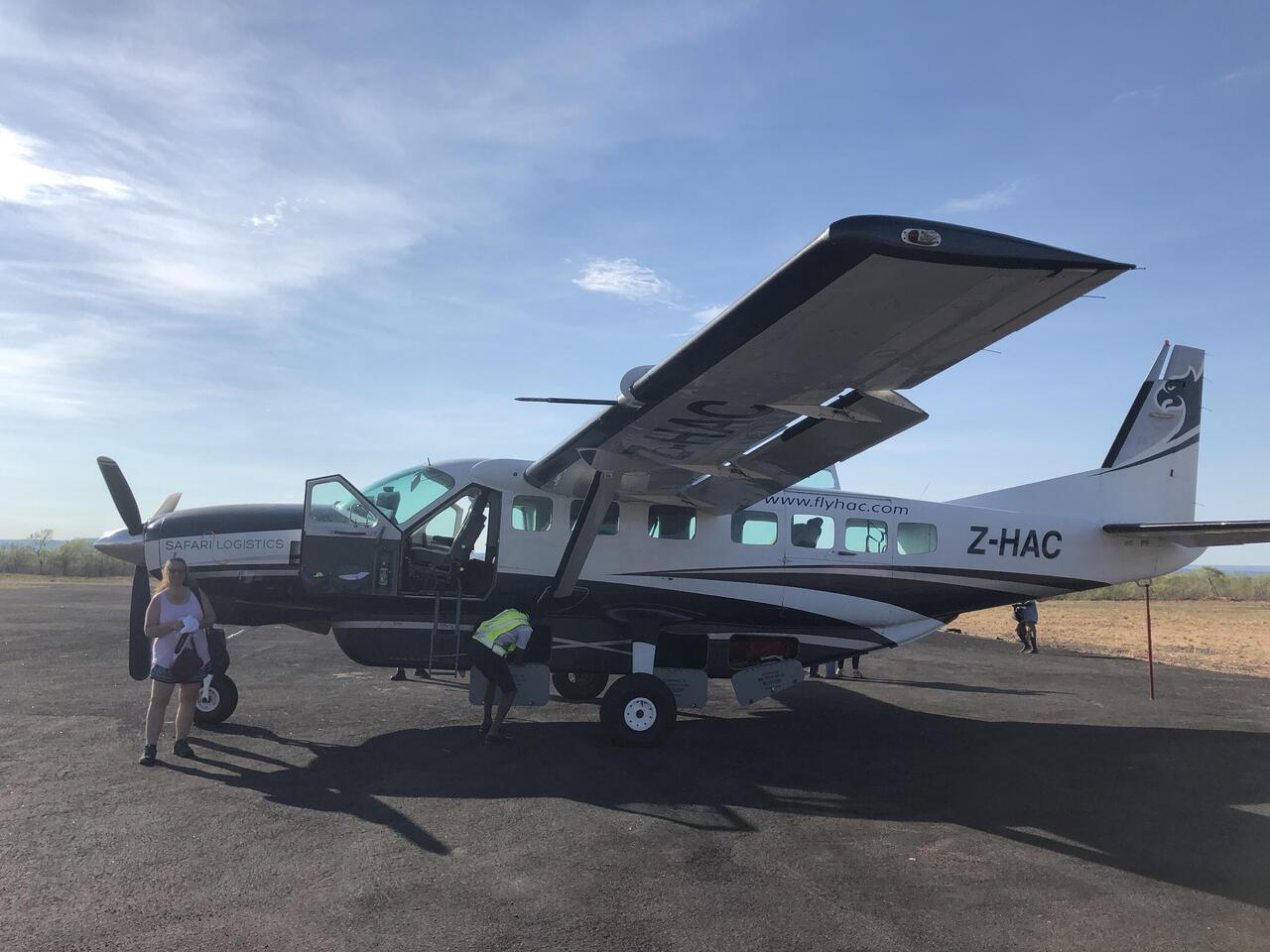 Our private plane.