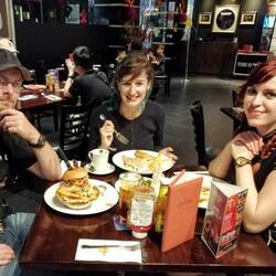 Und abends im Hard Rock Cafe 😎