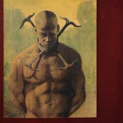 Beeindruckendes Portrait im Museum