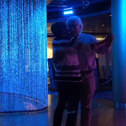 Ending the evening with a dance