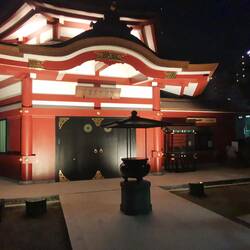 Asakusa Tempel bei Nacht