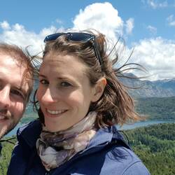 Auf dem Cerro Campanario bestaunten wir nochmal die wunderbaren Berge und Seen um Bariloche
