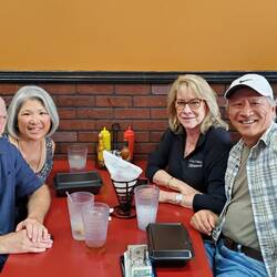 Lunch with Karlene & Steve